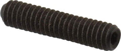 Value Collection - #4-48 UNF, 1/2" OAL, Cup Point Set Screw - Alloy Steel, 0.05" Key - USA Tool & Supply