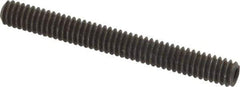 Value Collection - 1/4-20 UNC, 2-1/4" OAL, Cup Point Set Screw - Alloy Steel, 1/8" Key - USA Tool & Supply