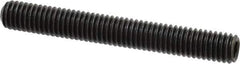 Value Collection - 3/8-16 UNC, 3" OAL, Cup Point Set Screw - Alloy Steel, 3/16" Key - USA Tool & Supply