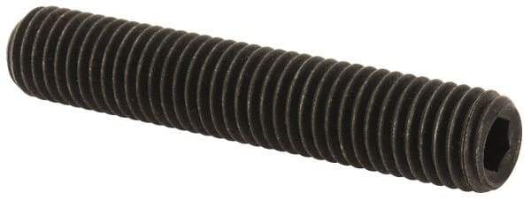 Value Collection - 5/8-11 UNC, 3-1/2" OAL, Cup Point Set Screw - Alloy Steel, 5/16" Key - USA Tool & Supply