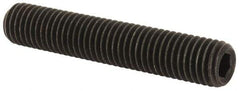 Value Collection - 5/8-11 UNC, 3-1/2" OAL, Cup Point Set Screw - Alloy Steel, 5/16" Key - USA Tool & Supply