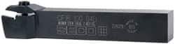 Seco - CFIR, Right Hand Cut, 1" Shank Height x 1" Shank Width, Indexable Turning Toolholder - 6" OAL, LC..1604.. Insert Compatibility, Series Multi-Directional Turning (MDT) - USA Tool & Supply