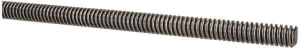 Keystone Threaded Products - 3/8-12 Acme, 3' Long, Low Carbon Steel General Purpose Acme Threaded Rod - Oil Finish Finish, Right Hand Thread, 2G Fit - USA Tool & Supply