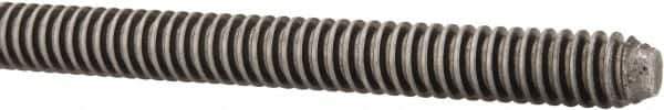 Keystone Threaded Products - 3/8-12 Acme, 6' Long, Low Carbon Steel General Purpose Acme Threaded Rod - Oil Finish Finish, Right Hand Thread, 2G Fit - USA Tool & Supply