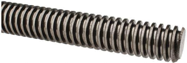 Keystone Threaded Products - 1-5 Acme, 3' Long, Alloy Steel General Purpose Acme Threaded Rod - Oil Finish Finish, Right Hand Thread, 2G Fit - USA Tool & Supply