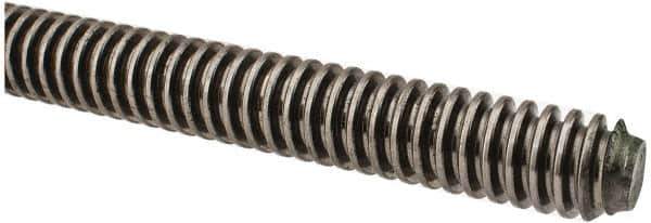 Keystone Threaded Products - 3/4-6 Acme, 6' Long, Alloy Steel General Purpose Acme Threaded Rod - Oil Finish Finish, Right Hand Thread, 2G Fit - USA Tool & Supply