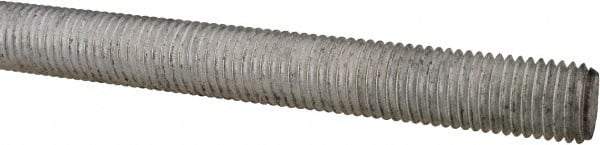 Value Collection - M16x2 UNC (Coarse), 1m Long, Steel Metric Threaded Rod - Zinc-Plated Finish, Right Hand Thread - USA Tool & Supply