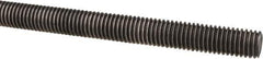 Value Collection - M10x1.5 UNC (Coarse), 1m Long, Steel Metric Threaded Rod - Oil Finish Finish, Right Hand Thread - USA Tool & Supply