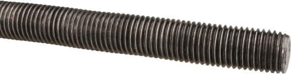Value Collection - M16x2 UNC (Coarse), 1m Long, Steel Metric Threaded Rod - Oil Finish Finish, Right Hand Thread - USA Tool & Supply
