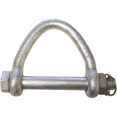 CM - Shackles Nominal Chain Size: 1 Load Limit (Ton): 9.50 - USA Tool & Supply