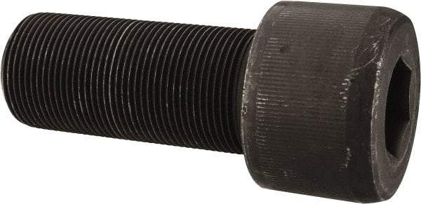 Value Collection - 1-1/2 - 12 UNF Hex Socket Drive, Socket Cap Screw - Alloy Steel, Black Oxide Finish, Fully Threaded, 3-1/2" Length Under Head - USA Tool & Supply