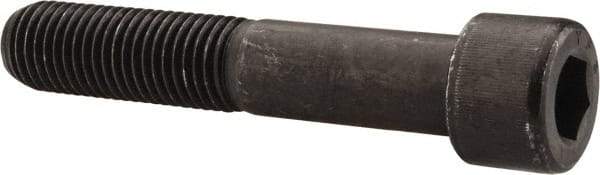 Value Collection - 1-1/2 - 12 UNF Hex Socket Drive, Socket Cap Screw - Alloy Steel, Black Oxide Finish, Partially Threaded, 8" Length Under Head - USA Tool & Supply