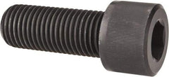 Value Collection - 1-3/4 - 5 UNC Hex Socket Drive, Socket Cap Screw - Alloy Steel, Black Oxide Finish, Fully Threaded, 4-1/2" Length Under Head - USA Tool & Supply
