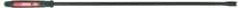 Mayhew - 48" OAL Curved Screwdriver Pry Bar - 1" Wide, Alloy Steel - USA Tool & Supply