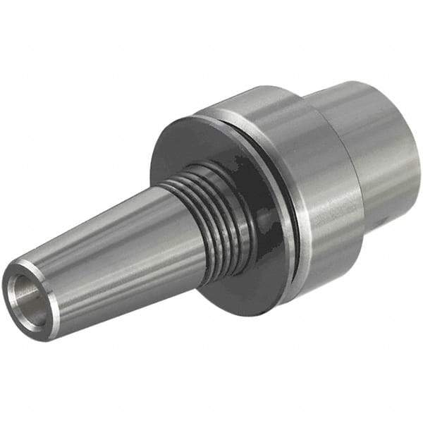 Iscar - 8mm Hole Diam, HSK50E Taper Shank Shrink Fit Tool Holder & Adapter - 106mm Projection, 14mm Nose Diam, 35mm Clamping Depth, 25,000 RPM, Through Coolant - Exact Industrial Supply