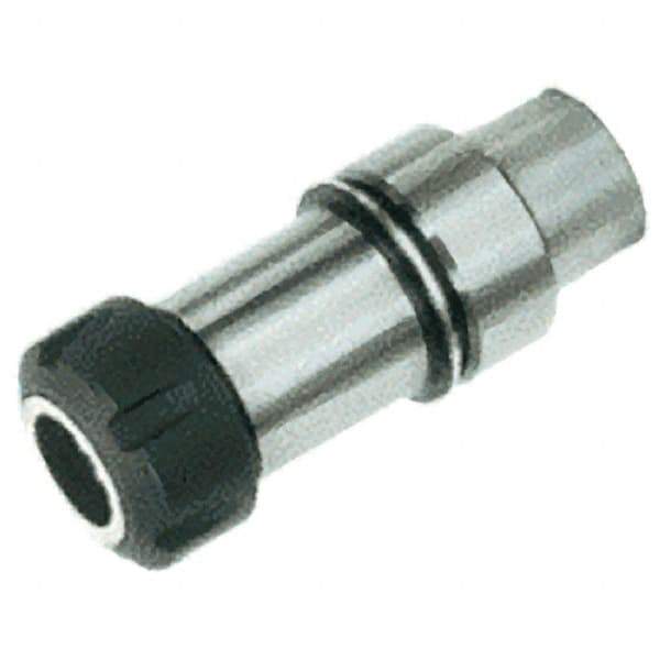 Iscar - 2mm to 20mm Capacity, 80mm Projection, HSK40E Hollow Taper, ER32 Collet Chuck - Through-Spindle - Exact Industrial Supply