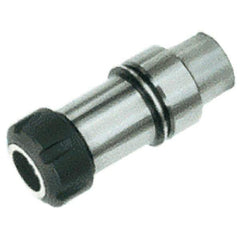 Iscar - 2mm to 20mm Capacity, 80mm Projection, HSK40E Hollow Taper, ER32 Collet Chuck - Through-Spindle - Exact Industrial Supply
