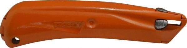 PHC - Springback Utility Knife - 1-1/2" Blade, OSHA Orange Zinc Handle, 1 Blade Included - USA Tool & Supply