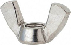 Value Collection - 5/16-18 UNC, Stainless Steel Standard Wing Nut - Grade 316, 1-1/4" Wing Span, 0.66" Wing Span - USA Tool & Supply