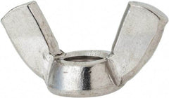 Value Collection - 3/8-16 UNC, Stainless Steel Standard Wing Nut - Grade 316, 1.44" Wing Span, 0.79" Wing Span - USA Tool & Supply