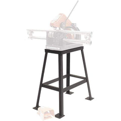 Rothenberger - 5/8" to 4-1/2" Pipe Capacity, Stationary Pipe Stand with Stationary Head - 30" High, 150 Lb Capacity - USA Tool & Supply