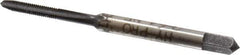 Interstate - #2-64 UNF 3B 3 Flute Bright Finish High Speed Steel Straight Flute Standard Hand Tap - Plug, Right Hand Thread, 1-3/4" OAL, 7/16" Thread Length, H1 Limit, Oversize - Exact Industrial Supply