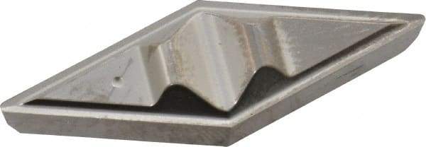 Kennametal - VPGR331, KC5410 Grade Carbide Profiling Insert - TiB2 Finish, 35° Incl Angle, Diamond, 0.6539" Side Length, 3/16" Thick, 1/64" Corner Radius, 3/8" Inscribed Circle - USA Tool & Supply
