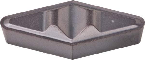 Kennametal - VPGR334, KC5010 Grade Carbide Profiling Insert - TiAlN Finish, 35° Incl Angle, Diamond, 0.6539" Side Length, 3/16" Thick, 1/16" Corner Radius, 3/8" Inscribed Circle - USA Tool & Supply