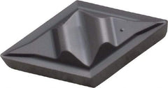 Kennametal - DPGR431, KC5010 Grade Carbide Profiling Insert - TiAlN Finish, 55° Incl Angle, Diamond, 0.6102" Side Length, 3/16" Thick, 1/64" Corner Radius, 1/2" Inscribed Circle - USA Tool & Supply