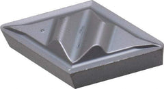 Kennametal - DPGR432, KC5010 Grade Carbide Profiling Insert - TiAlN Finish, 55° Incl Angle, Diamond, 0.6102" Side Length, 3/16" Thick, 1/32" Corner Radius, 1/2" Inscribed Circle - USA Tool & Supply