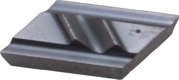 Kennametal - NPR505, KC5010 Grade Carbide Profiling Insert - TiAlN Finish, 55° Incl Angle, Parallelogram, 0.4567" Side Length, 1/8" Thick, 0.1mm Corner Radius - USA Tool & Supply