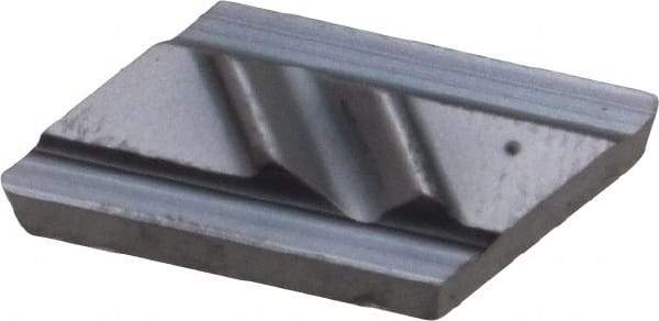 Kennametal - NPR51, KC5010 Grade Carbide Profiling Insert - TiAlN Finish, 55° Incl Angle, Parallelogram, 0.4567" Side Length, 1/8" Thick, 1/64" Corner Radius - USA Tool & Supply
