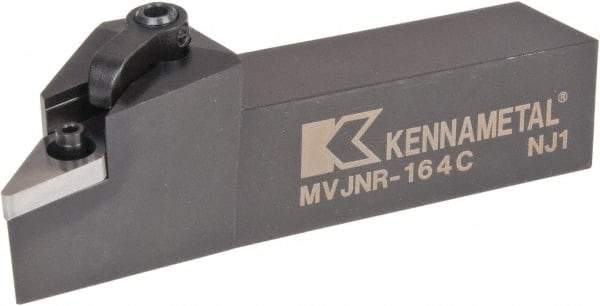 Kennametal - MVJN, Right Hand Cut, 3° Lead Angle, 1" Shank Height x 1" Shank Width, Negative Rake Indexable Turning Toolholder - 5" OAL, VN..43. Insert Compatibility, Series Kenloc - USA Tool & Supply
