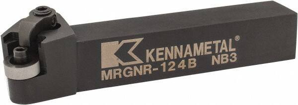 Kennametal - MRGN, Right Hand Cut, 15° Lead Angle, 3/4" Shank Height x 3/4" Shank Width, Negative Rake Indexable Turning Toolholder - 4-1/2" OAL, RN..43 Insert Compatibility, Series Kenloc - USA Tool & Supply