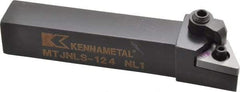 Kennametal - MTJN, Left Hand Cut, 3° Lead Angle, 3/4" Shank Height x 3/4" Shank Width, Negative Rake Indexable Turning Toolholder - 4-1/2" OAL, TN..43. Insert Compatibility, Series Kenloc - USA Tool & Supply