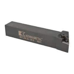 Kennametal - MTJN, Left Hand Cut, 3° Lead Angle, 1" Shank Height x 1" Shank Width, Negative Rake Indexable Turning Toolholder - 6" OAL, TN..33. Insert Compatibility, Series Kenloc - USA Tool & Supply