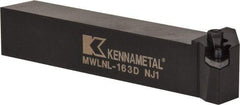 Kennametal - MWLN, Left Hand Cut, 5° Lead Angle, 1" Shank Height x 1" Shank Width, Negative Rake Indexable Turning Toolholder - 6" OAL, WN..33. Insert Compatibility, Series Kenloc - USA Tool & Supply