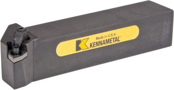 Kennametal - MWLN, Right Hand Cut, 5° Lead Angle, 1" Shank Height x 1" Shank Width, Negative Rake Indexable Turning Toolholder - 5" OAL, WN..33. Insert Compatibility, Series Kenloc - USA Tool & Supply