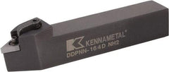 Kennametal - MDPN, Neutral Cut, 0° Lead Angle, 1-1/2" Shank Height x 1-1/2" Shank Width, Negative Rake Indexable Turning Toolholder - 6" OAL, DN..54. Insert Compatibility, Series Kenloc - USA Tool & Supply