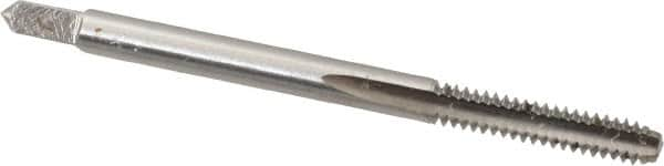 Interstate - #6-32 UNC, 3 Flute, Bottoming, Plug & Taper, Bright Finish, High Speed Steel Tap Set - USA Tool & Supply