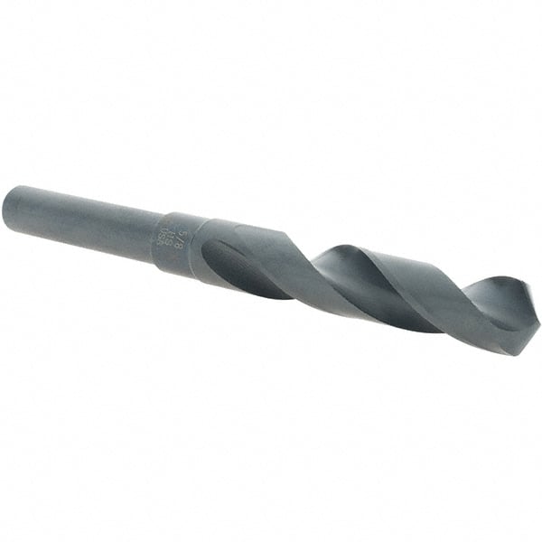 Cle-Line - 5/8" Drill, 118° Point, High Speed Steel Silver Deming & Reduced Shank Drill Bit - USA Tool & Supply