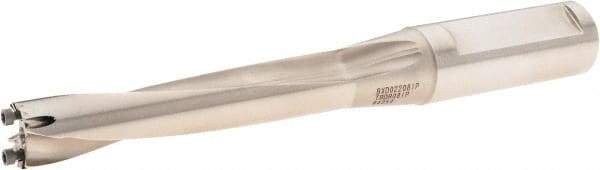 Sumitomo - 14.51 to 15.5mm Diam, 5xD, 3.346" Max Depth, 3/4" Shank Diam, 4.102" Flute, 6.102" OAL, Replaceable Tip Drill - Series SMD - USA Tool & Supply