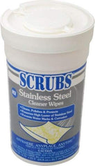 Scrubs - Wipes Metal Cleaner - Center Pull Bucket - USA Tool & Supply