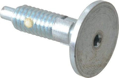 Gibraltar - 5/16-18, 0.53" Thread Length, 0.154" Max Plunger Diam, 1 Lb Init to 6 Lb Final End Force, Locking Knob Handle Plunger - Countersunk Knob, 3/16" Plunger Projection - USA Tool & Supply