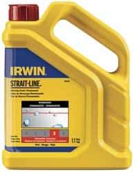 Irwin - 40 Container Chalk Refill - Red - USA Tool & Supply