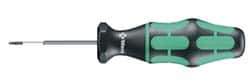 Wera - 1 Piece, 0.6 Max N/m, TorxPlus Preset Torque Limiting Screwdriver - 7-1/2" OAL - USA Tool & Supply