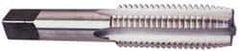 Hertel - M2.2x0.45 Metric Coarse 3 Flute Bright Finish High Speed Steel Straight Flute Standard Hand Tap - Plug, Right Hand Thread, 1-3/4" OAL, 7/16" Thread Length, D1 Limit, Oversize - USA Tool & Supply