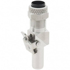 Parker - 3/8" OD, Grade 316Stainless Steel Through Type Insert - 150 Max Working psi, Comp x Comp Ends - USA Tool & Supply