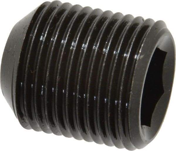 Value Collection - 7/8-14 UNF, 1" OAL, Cup Point Set Screw - Grade ASTM F912 Alloy Steel, 1/2" Key - USA Tool & Supply