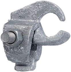 Cooper Crouse-Hinds - 1 Pipe, Iron, Electro Galvanized Conduit Clamp - USA Tool & Supply